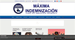 Desktop Screenshot of maxima-indemnizacion.com